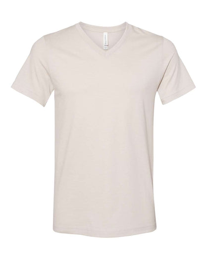 Heather CVC V-Neck Tee - 3005CVC