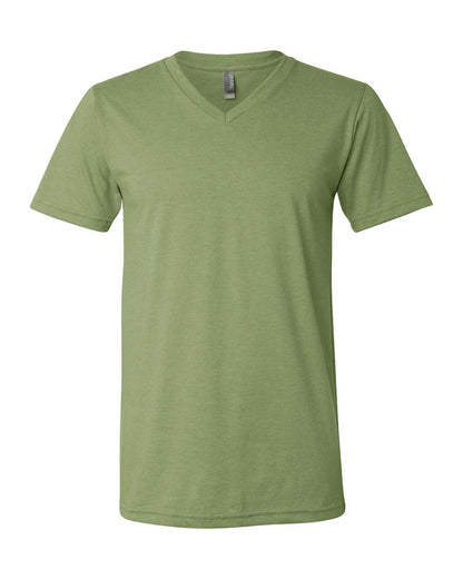 Heather CVC V-Neck Tee - 3005CVC