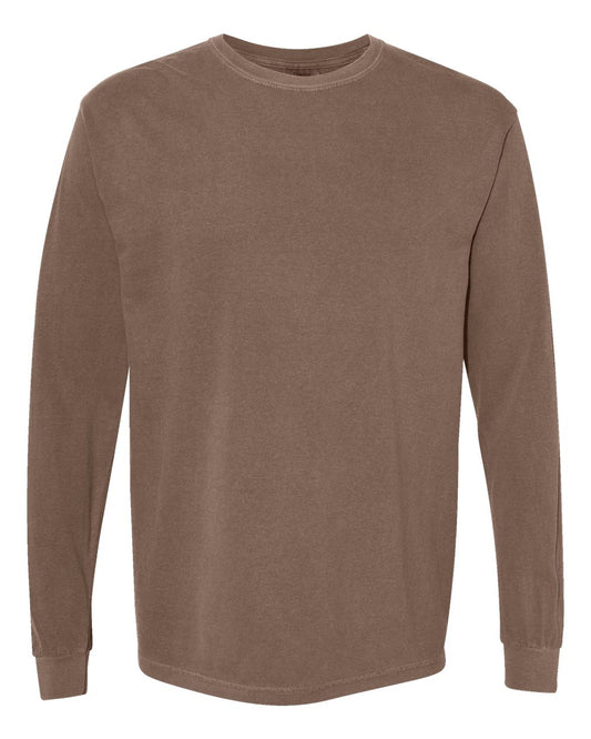 Garment-Dyed Heavyweight Long Sleeve T-Shirt - 6014 (more colors #1)