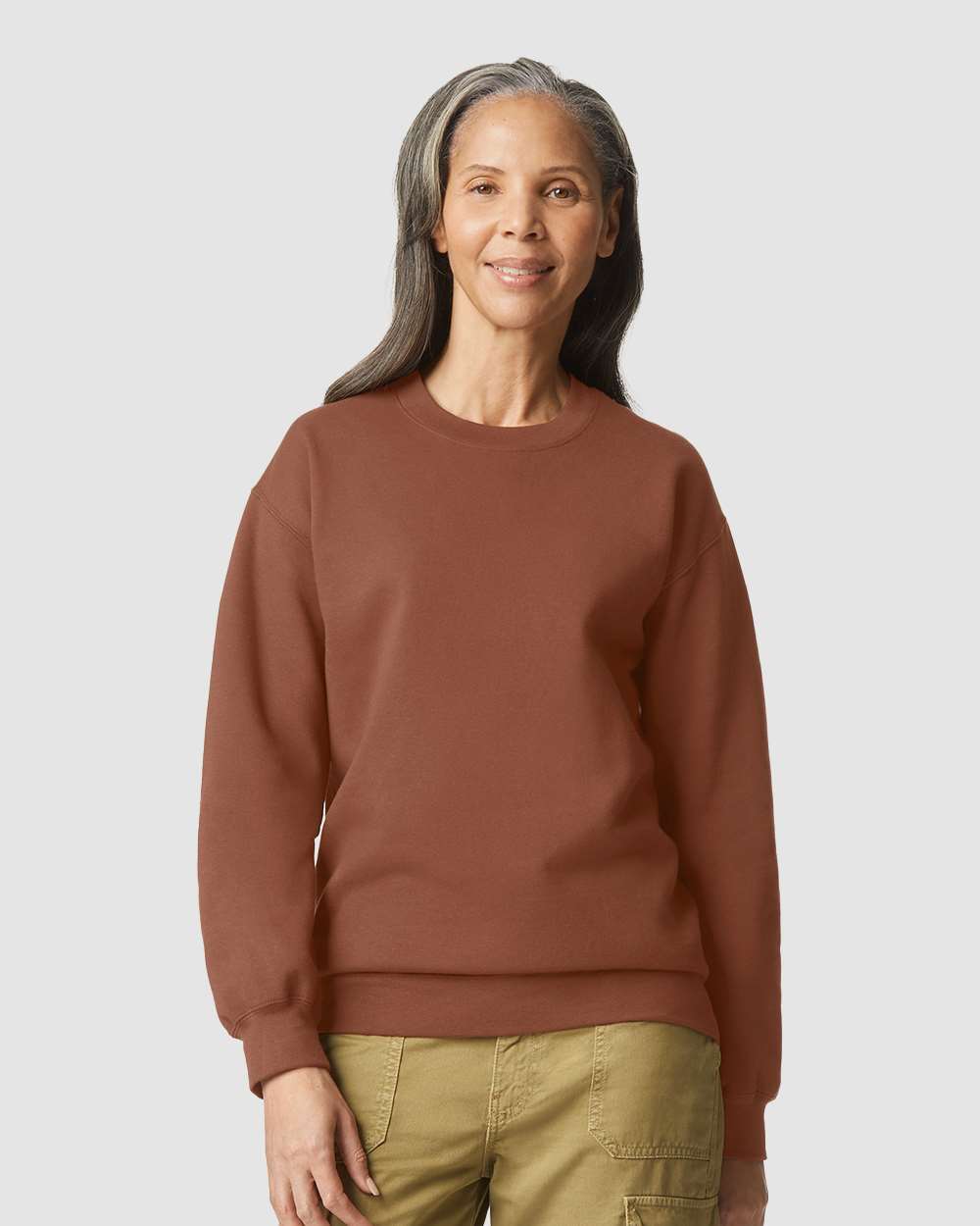 Softstyle® Midweight Crewneck Sweatshirt -  SF000
