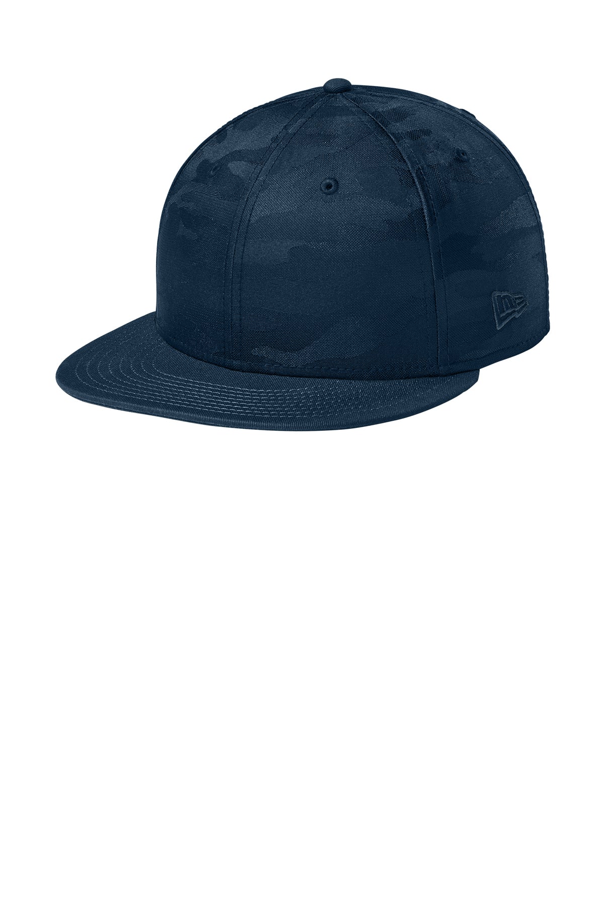 New Era® Camo Flat Bill Snapback Cap NE407