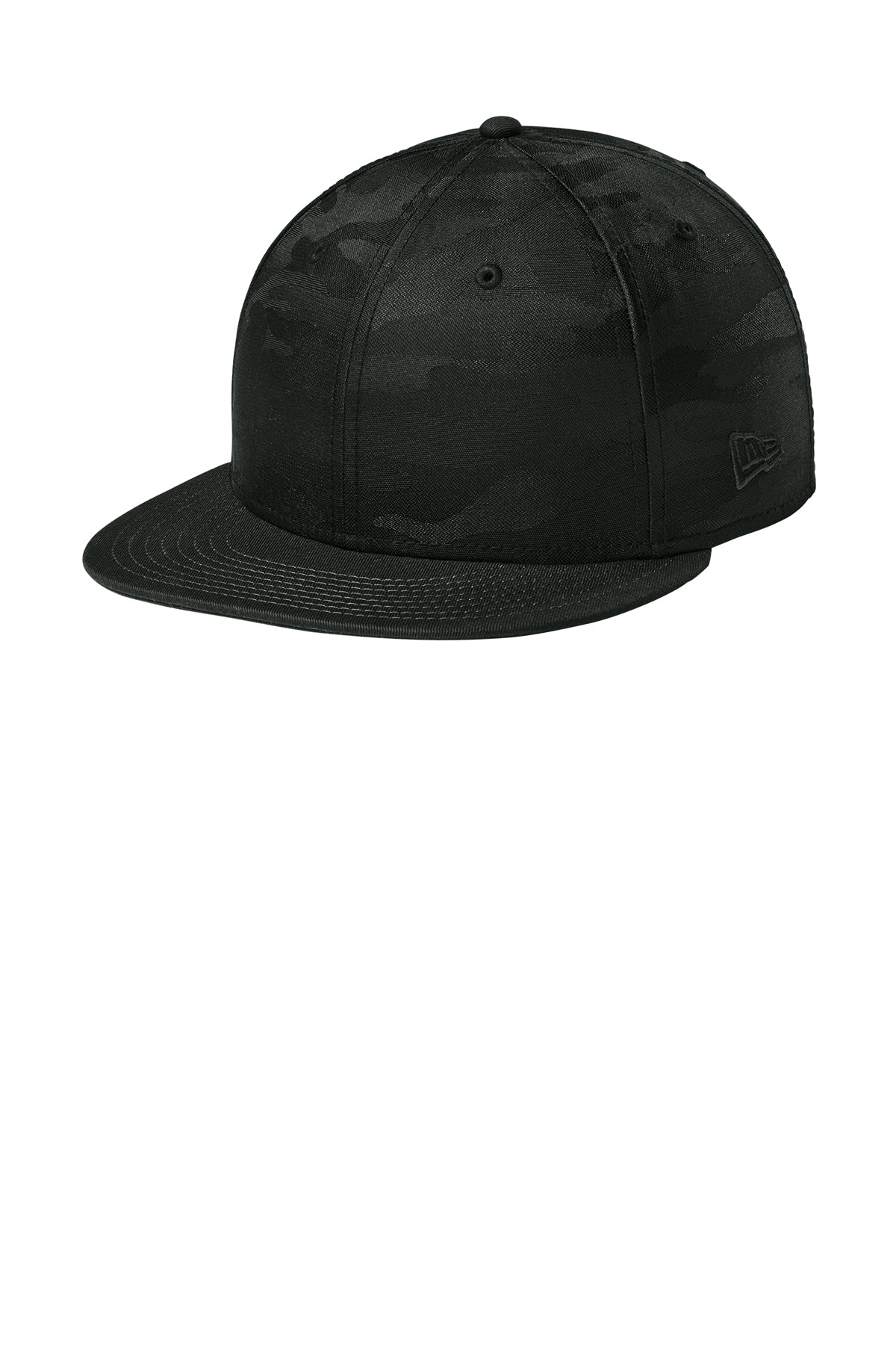 New Era® Camo Flat Bill Snapback Cap NE407