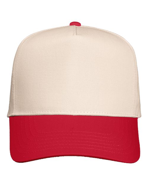 Five-Panel Twill Cap - 8869