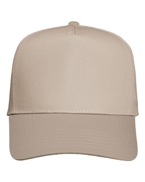 Five-Panel Twill Cap - 8869