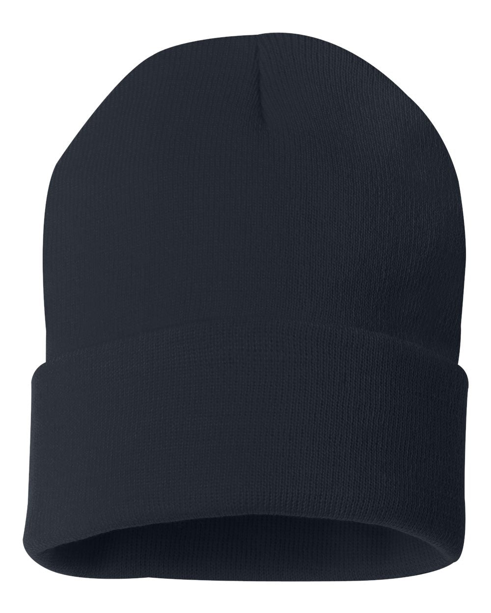 12" Solid Cuffed Beanie - SP12