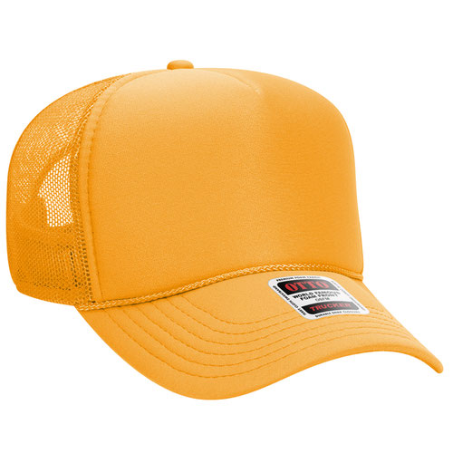 OTTO CAP® 5 Panel Mid Profile Mesh Back Trucker Hat  32-467