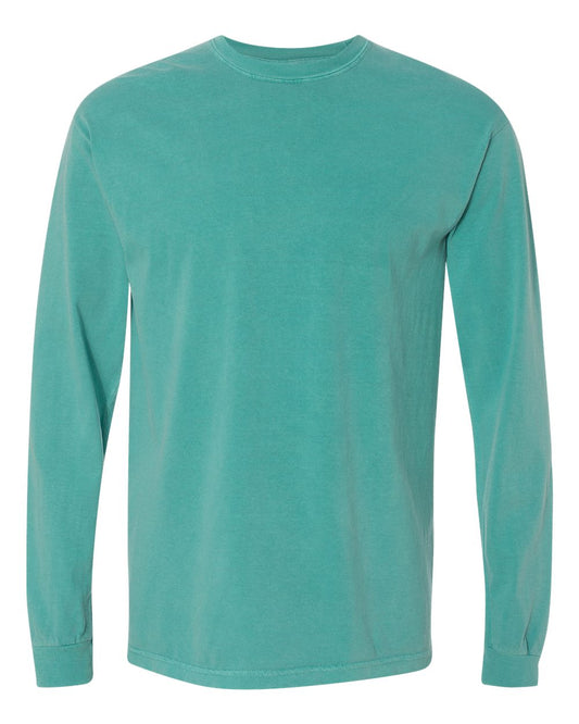 Garment-Dyed Heavyweight Long Sleeve T-Shirt - 6014 (more colors #3)