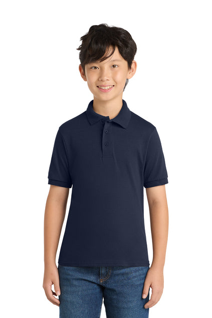 Port & Co™ Youth Core Blend Jersey Knit Polo KP55Y