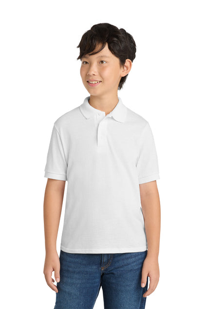 Port & Co™ Youth Core Blend Jersey Knit Polo KP55Y
