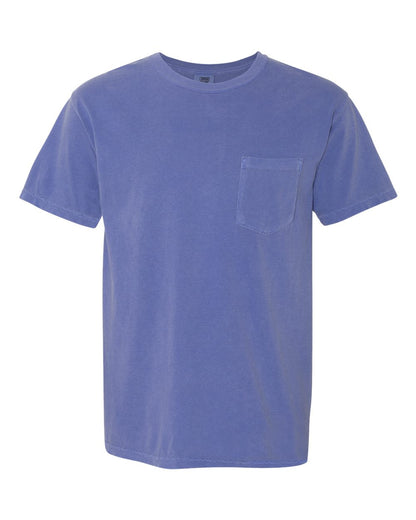 Garment-Dyed Heavyweight Pocket T-Shirt - 6030 (more colors #2)