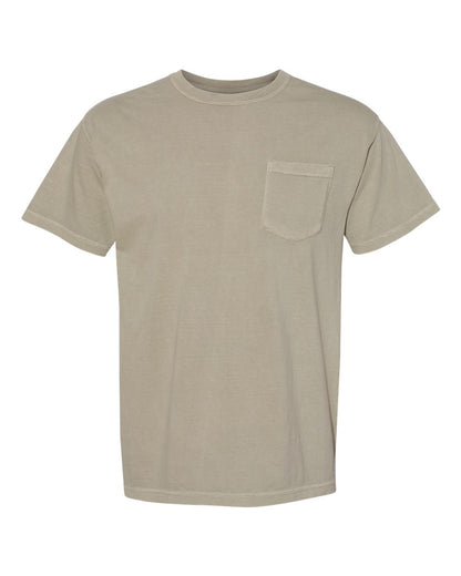 Garment-Dyed Heavyweight Pocket T-Shirt - 6030 (more colors #2)