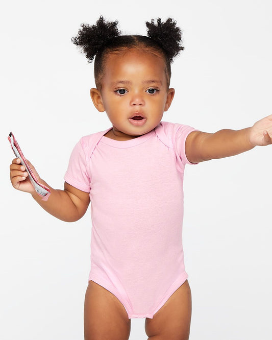 Infant Baby Rib Bodysuit - 4400-Rabbit Skins-WowApparelNYC-blank apparel-nyc-clothing blanks