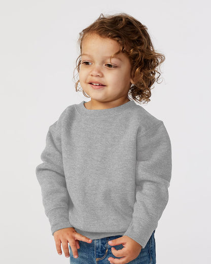 Toddler Fleece Crewneck Sweatshirt - 3317-Rabbit Skins-WowApparelNYC-blank apparel-nyc-clothing blanks