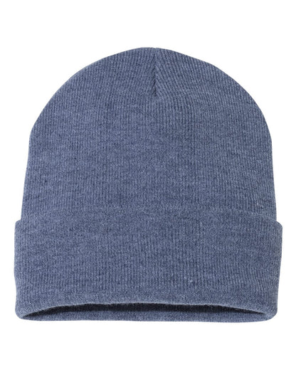 12" Solid Cuffed Beanie - SP12