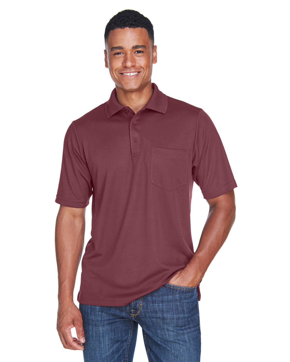 Men's Origin Performance Piqué Polo with Pocket - 88181P