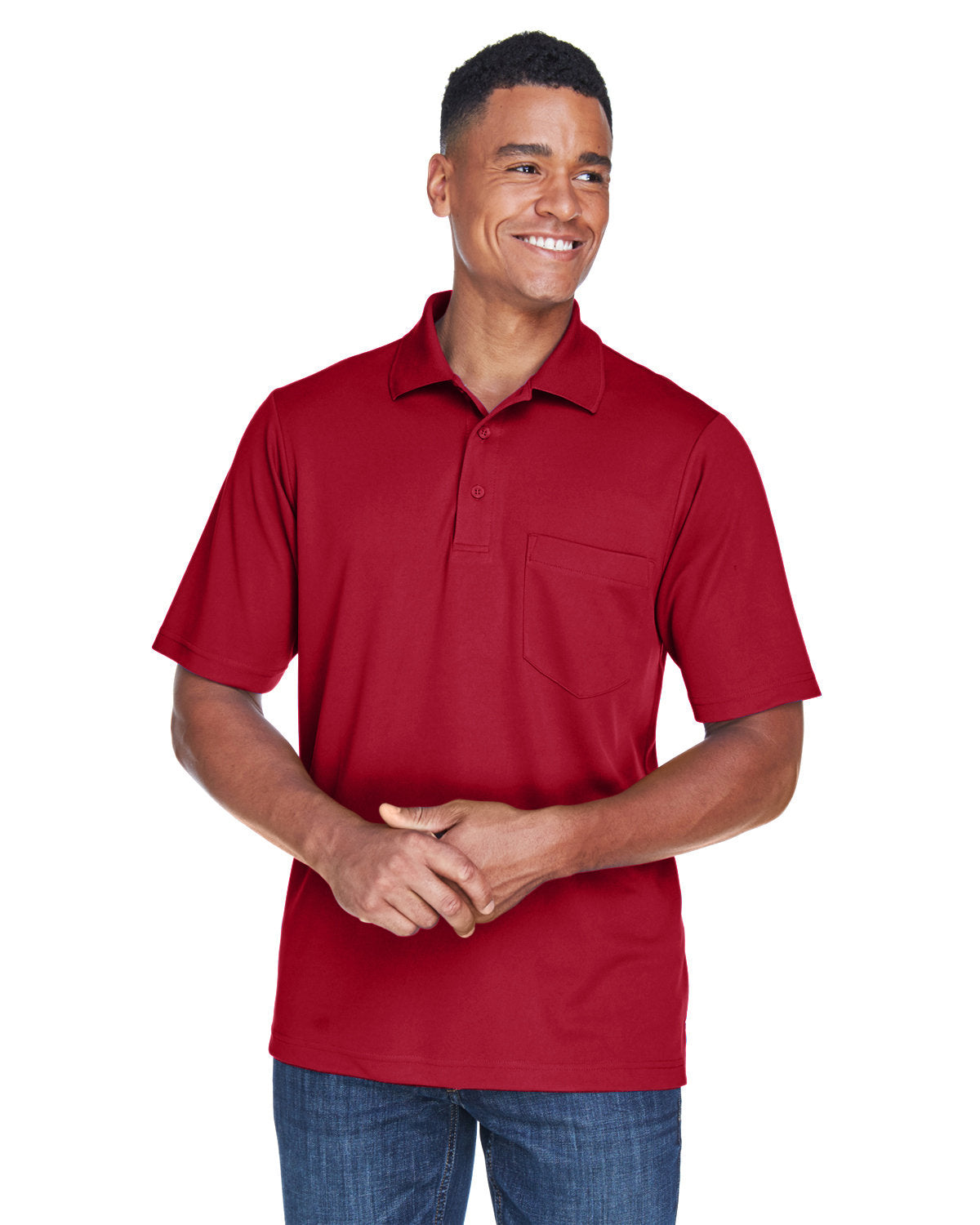 Men's Origin Performance Piqué Polo with Pocket - 88181P