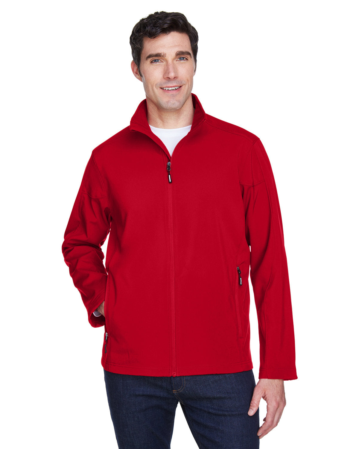 Men's Cruise Two-Layer Fleece Bonded Soft Shell Jacket - 88184