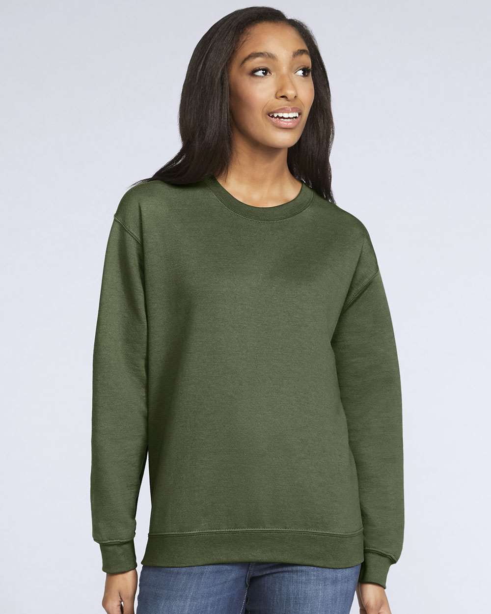Softstyle® Midweight Crewneck Sweatshirt -  SF000