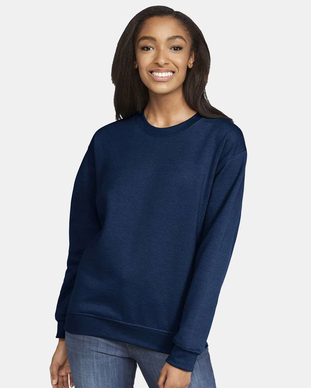 Softstyle® Midweight Crewneck Sweatshirt -  SF000