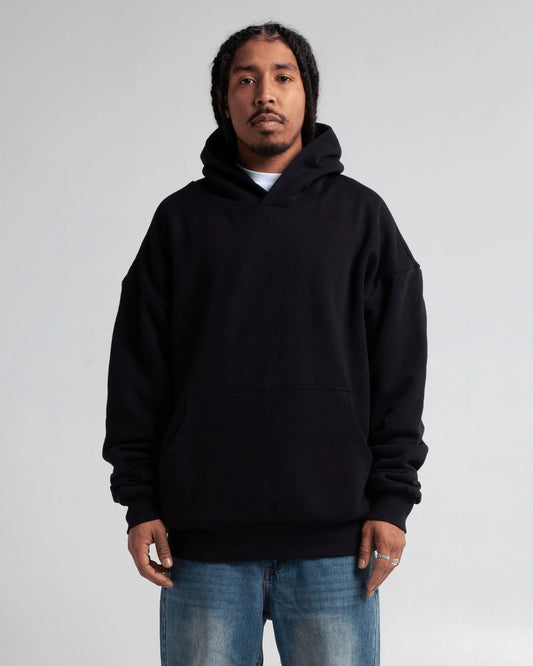 Garment Dye Double Layer Reversible Hoodie